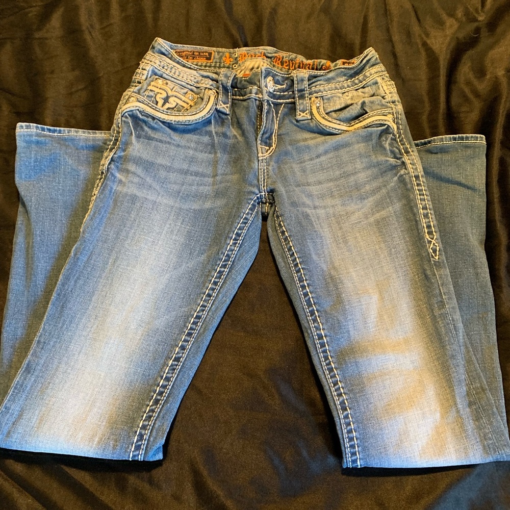 Rock Revival women’s jeans. Size 26/29 boot cut.